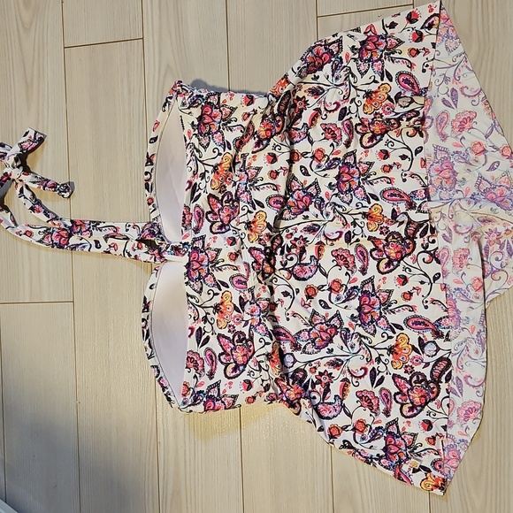 XL Plus Size Womens Swimsuit Top Brand New La Vie En Rose - Picture 2 of 3